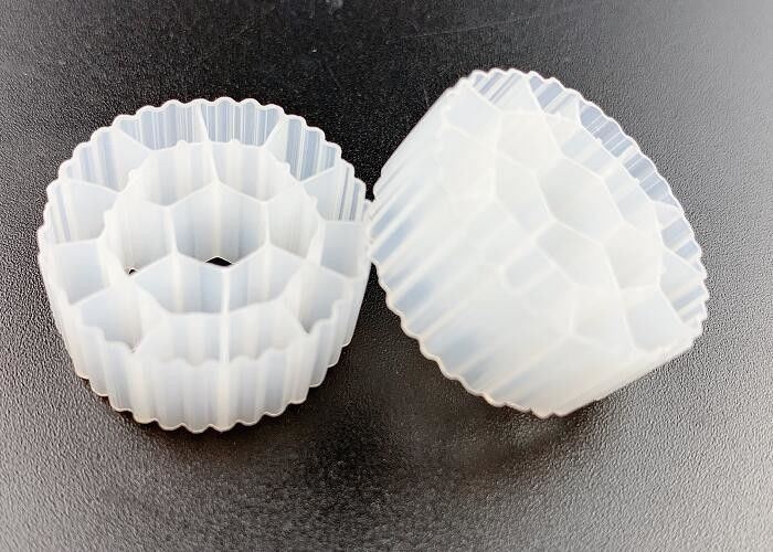 Hdpe di plastica per RAS resistenza agli urti MBBR filtro galleggiante
