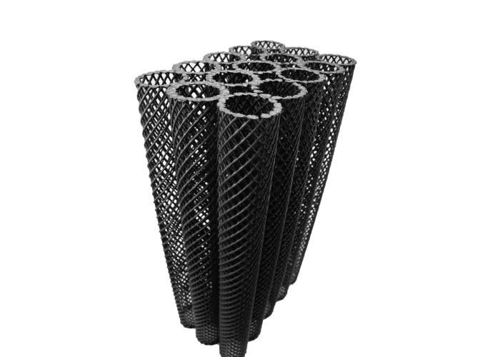 Medi filtranti a bioblocchi in HDPE a buco di 50 mm per stagni di koi