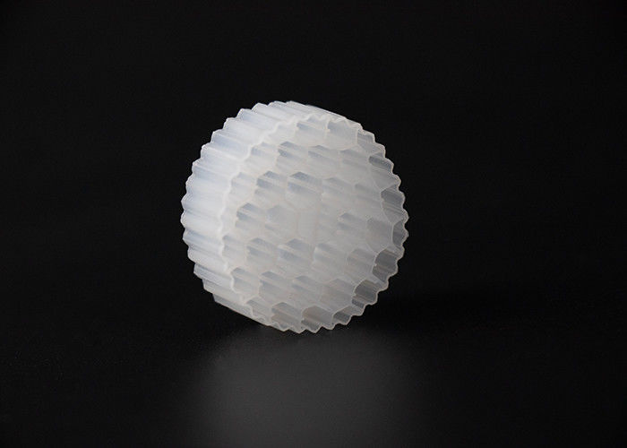 Bianco Materiale Hdpe 38 fori MBBR Portatore vergine PE