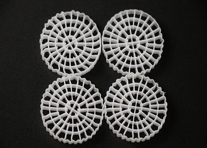 25*4mm PE64 K5 MBBR Bio Media K5 Bianco colore e materiale in HDPE per il sistema RAS