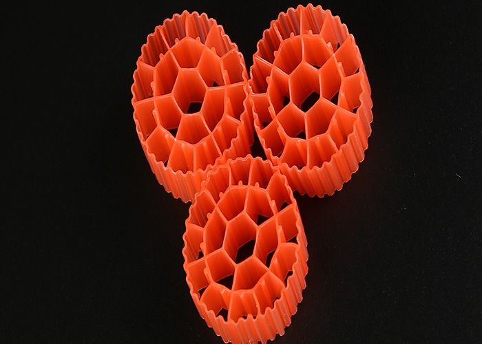 35*18mm materiale HDPE vergine MBBR Bio Balls For Aquariu MBBR Bio Media PE07 popolare