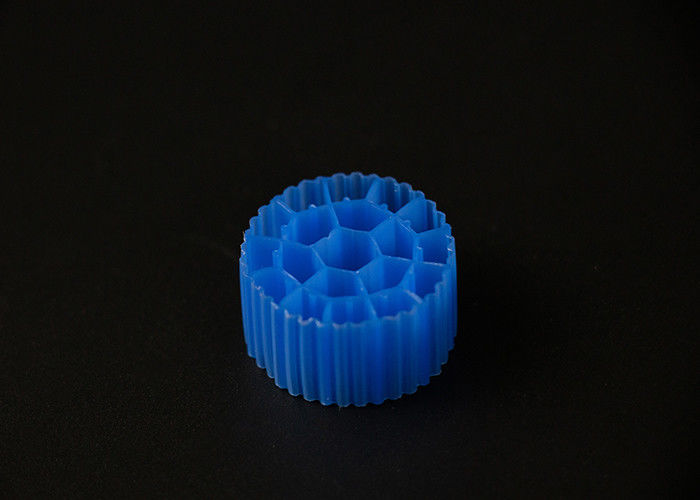 19 stanze PE05 Materiale HDPE MBBR Filter Media Blu