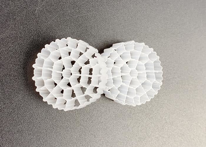 Biotubo MBBR Filtro di plastica 800m2/m3 Grande superficie