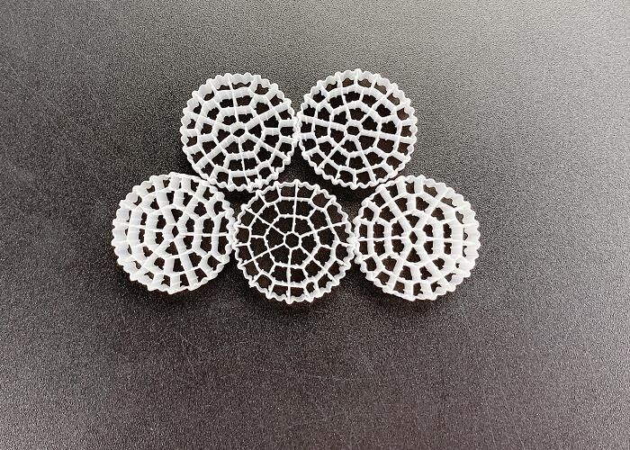 Virgin HDPE IFAS Technology MBBR filtro galleggiante bianco
