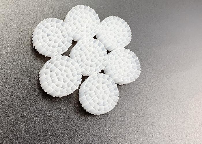 Equipaggiamento per l'aerazione dei bio-media in plastica IFAS MBBR K1 Filter Media Bianco