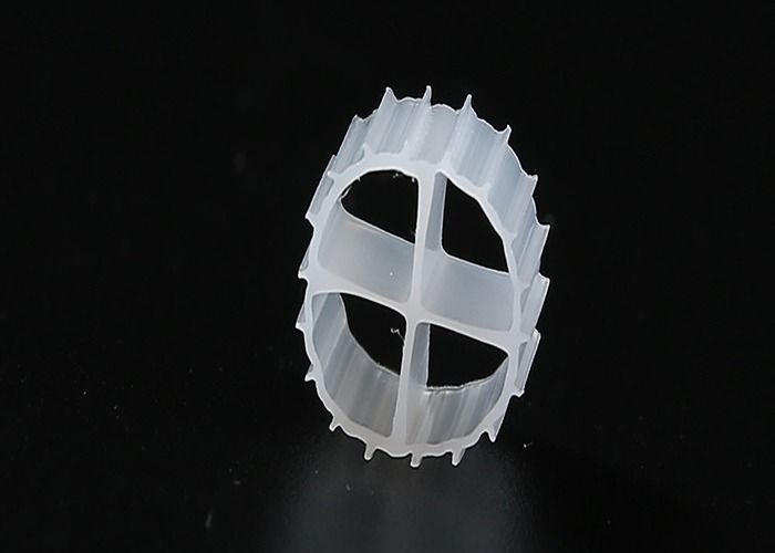 PE Acquari a prova di urti MBBR Filtro Media colore bianco porta fda 11*7MM MBBR Biofilm Carrier