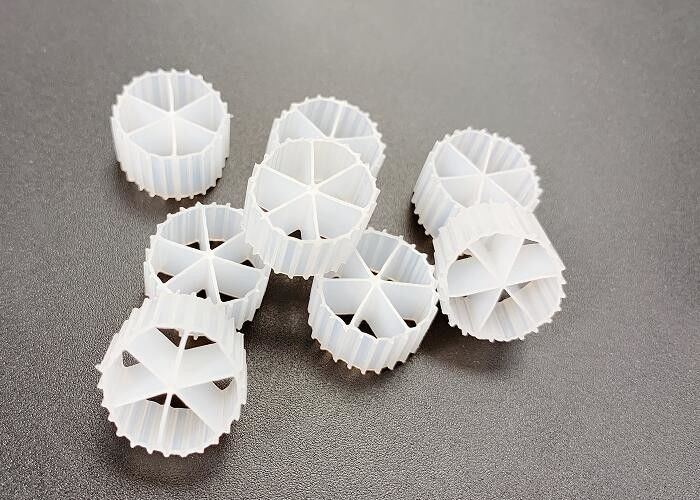 Biocell Bio Carrier PE04 6 stanze MBBR Bio Balls Filter Media per serbatoio anaerobico