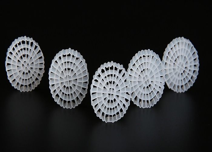 Area di superficie elevata K1 Medi filtranti Bianco materiale vergine HDPE Risparmio energetico