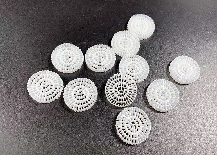 Reattore a biofilm mobile MBBR Filter Media Super Decarburization Eco-friendly