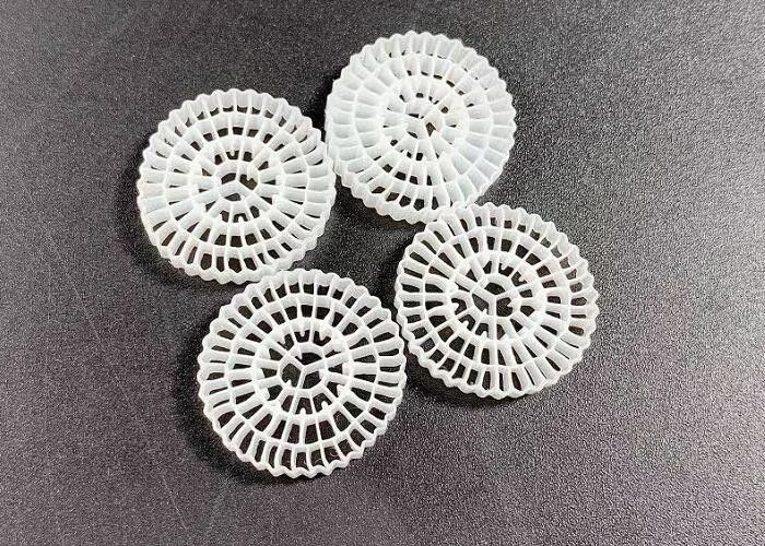 75 stanze Biocell MBBR Filter Media Super Decarburization Per Acquicoltura RAS