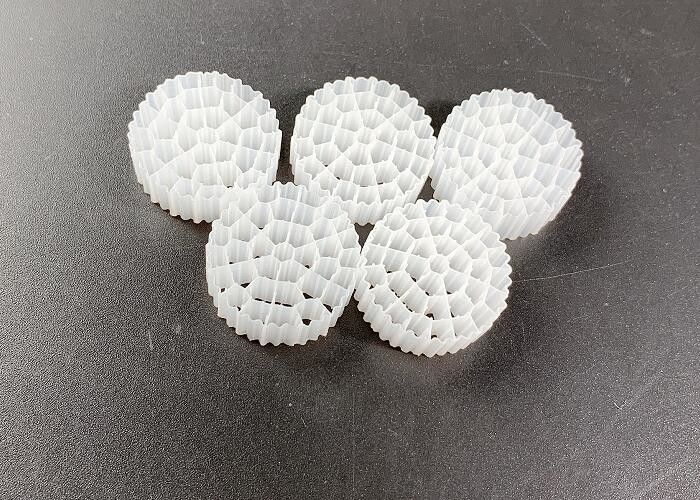 Biotubi Biopipe Bio Balls Biocell Filter Media Bianco Colore Materiale HDPE