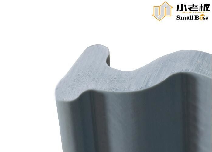 Pile di fogli di PVC in vinile di colore grigio per estrazione di tipo Z personalizzata