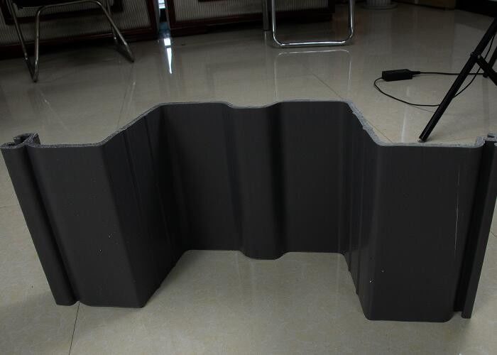 Piastra di plastica riciclata di PVC per la soluzione di controllo dell'acqua Colore grigio